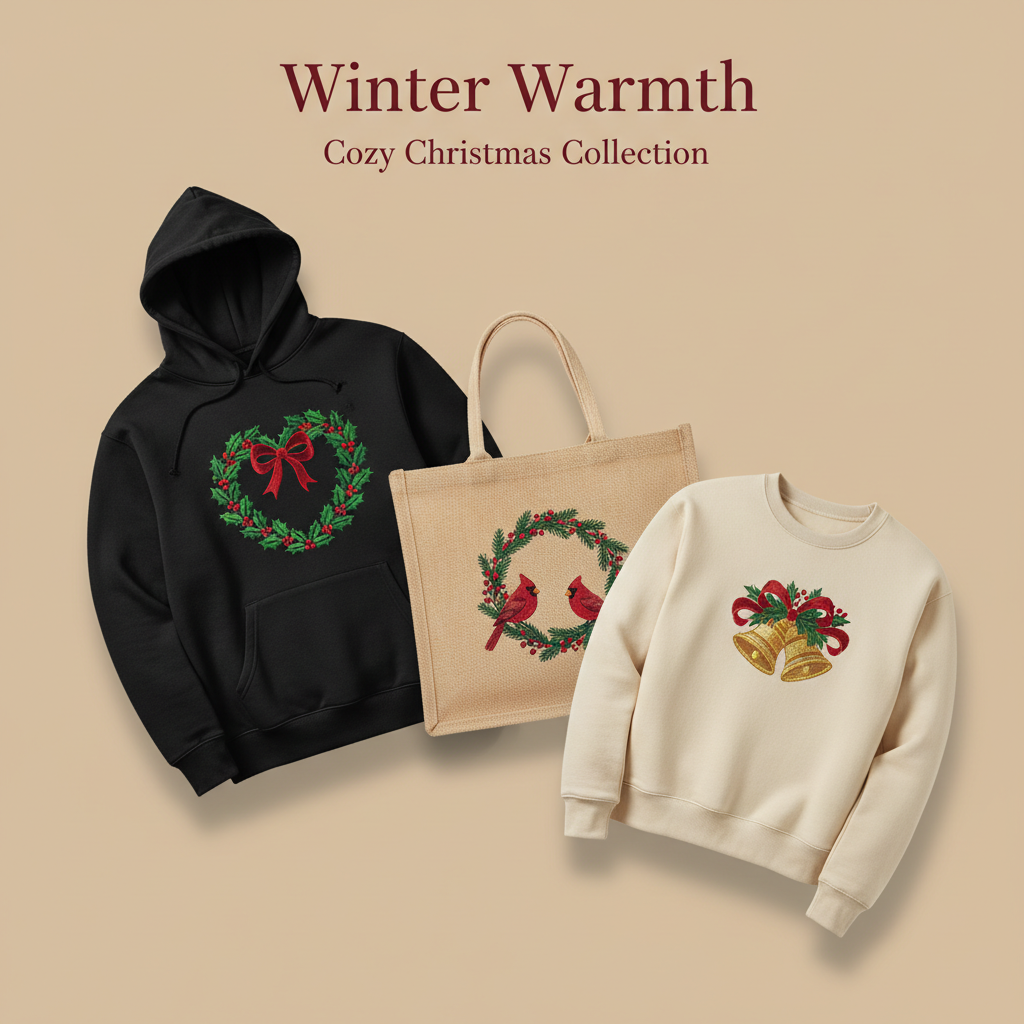 Winter Warmth — Cozy Christmas Collection | EmbroMania