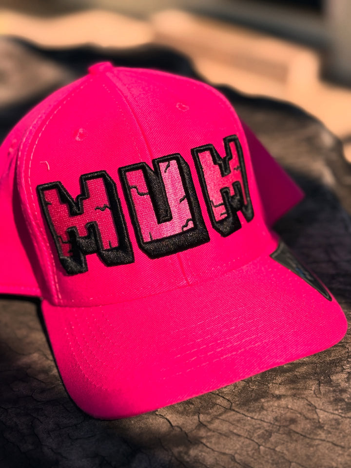 Pink cap with &