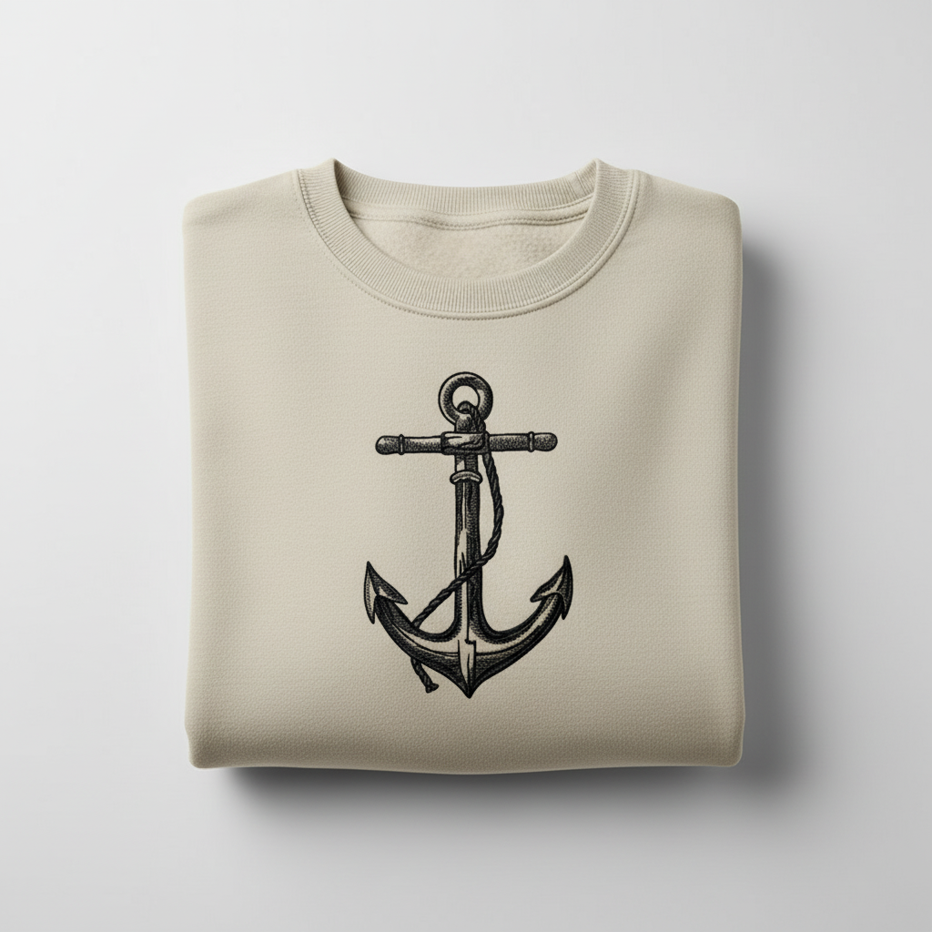 Anchor Collection — Premium Embroidered Hoodies &amp; Sweatshirts | Original EmbroMania Design