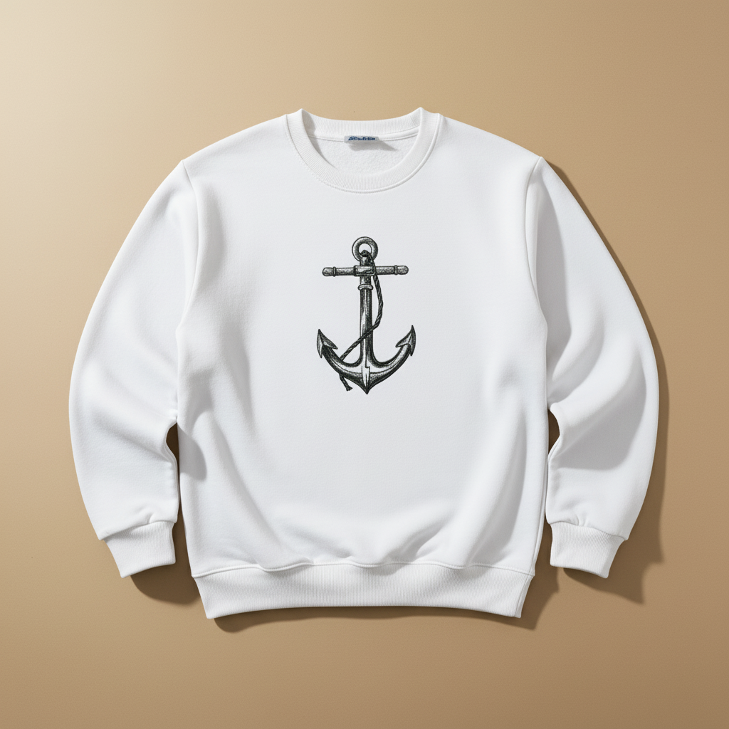 Anchor Collection — Premium Embroidered Hoodies &amp; Sweatshirts | Original EmbroMania Design