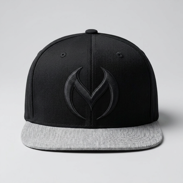 Axiom Knot Machine Embroidered 3D Puff Flexfit Cap – Hand Finished in Dubai | EmbroMania