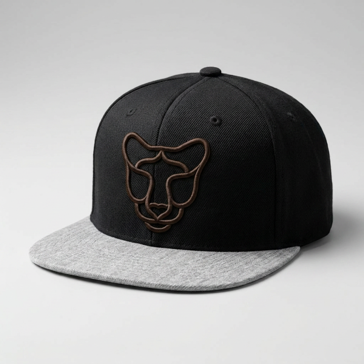 Axiom Knot Machine Embroidered 3D Puff Flexfit Cap – Hand Finished in Dubai | EmbroMania