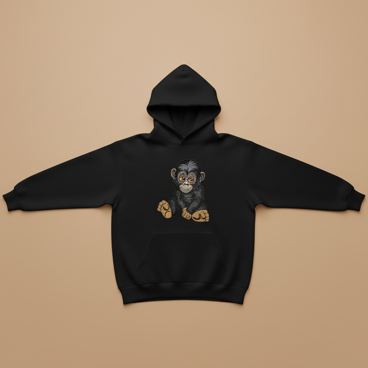 Baby Gorilla — Embroidered Hoodie | EmbroMania