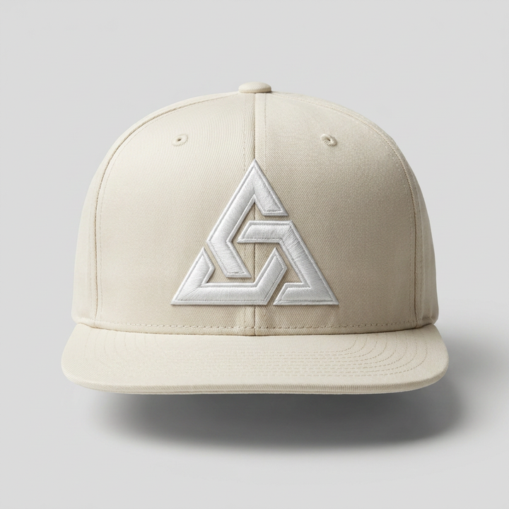 Axiom Knot Machine Embroidered 3D Puff Flexfit Cap – Hand Finished in Dubai | EmbroMania