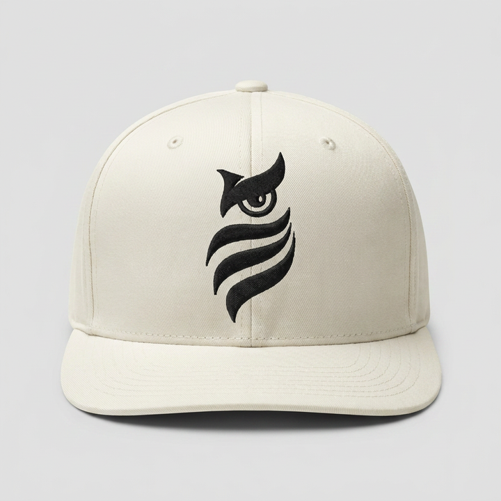 Axiom Knot Machine Embroidered 3D Puff Flexfit Cap – Hand Finished in Dubai | EmbroMania