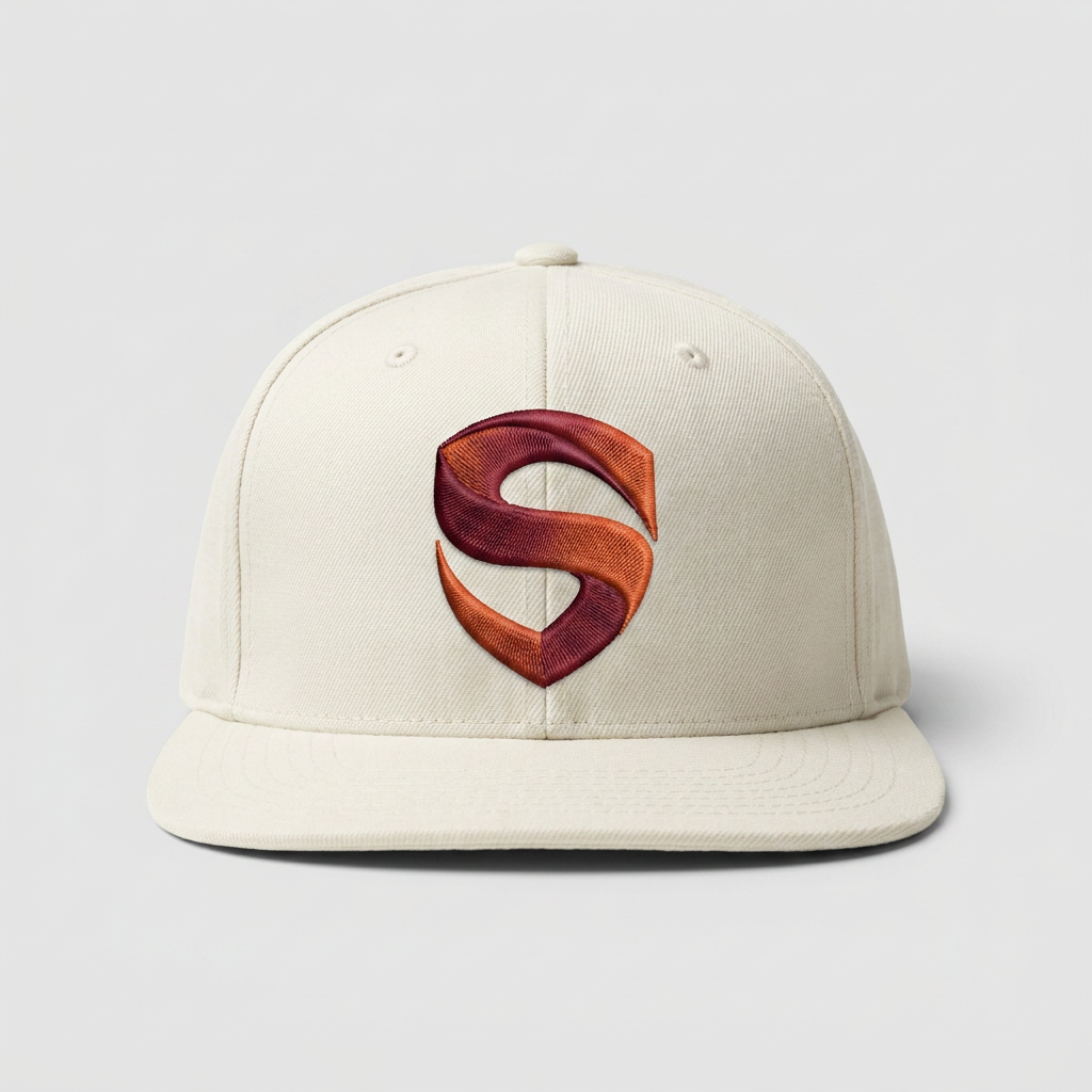 Axiom Knot Machine Embroidered 3D Puff Flexfit Cap – Hand Finished in Dubai | EmbroMania
