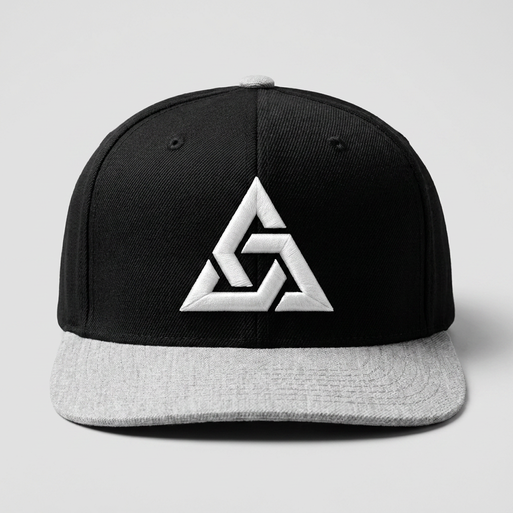 Axiom Knot Machine Embroidered 3D Puff Flexfit Cap – Hand Finished in Dubai | EmbroMania