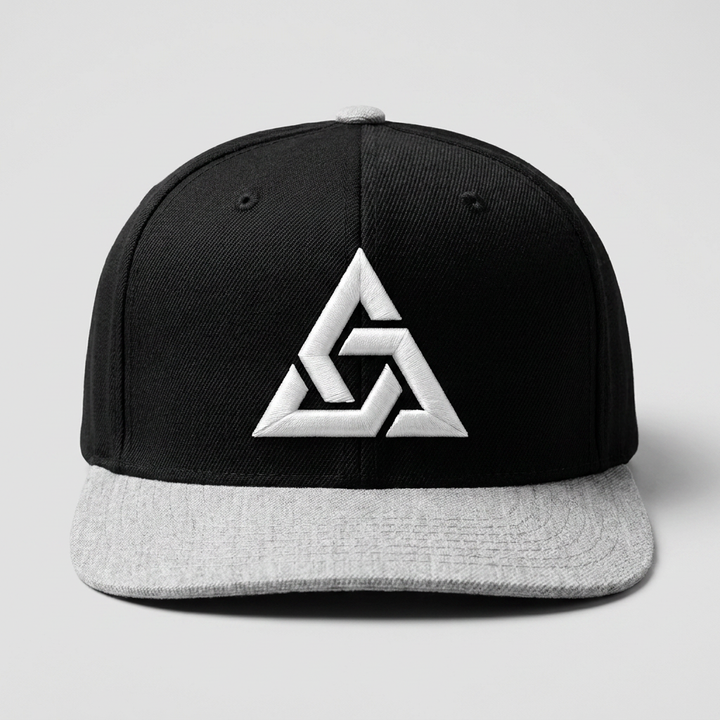 Axiom Knot Machine Embroidered 3D Puff Flexfit Cap – Hand Finished in Dubai | EmbroMania
