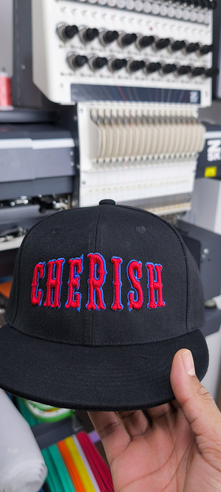 Boston 3D Puff  — Custom 3D Foam Embroidery | EmbroMania Dubai