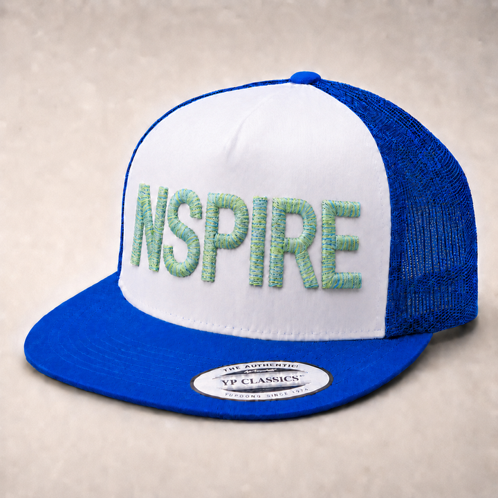 Chunky Rope 3D Puff Custom Cap — Colourway 4, Bold Rope 3D Puff Embroidery Dubai | EmbroMania
