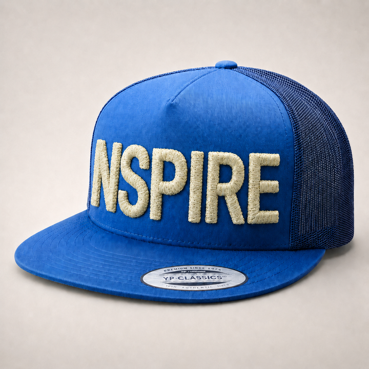 Chunky Rope 3D Puff Custom Cap Font — Personalised Name Cap, Hand Finished in Dubai | EmbroMania