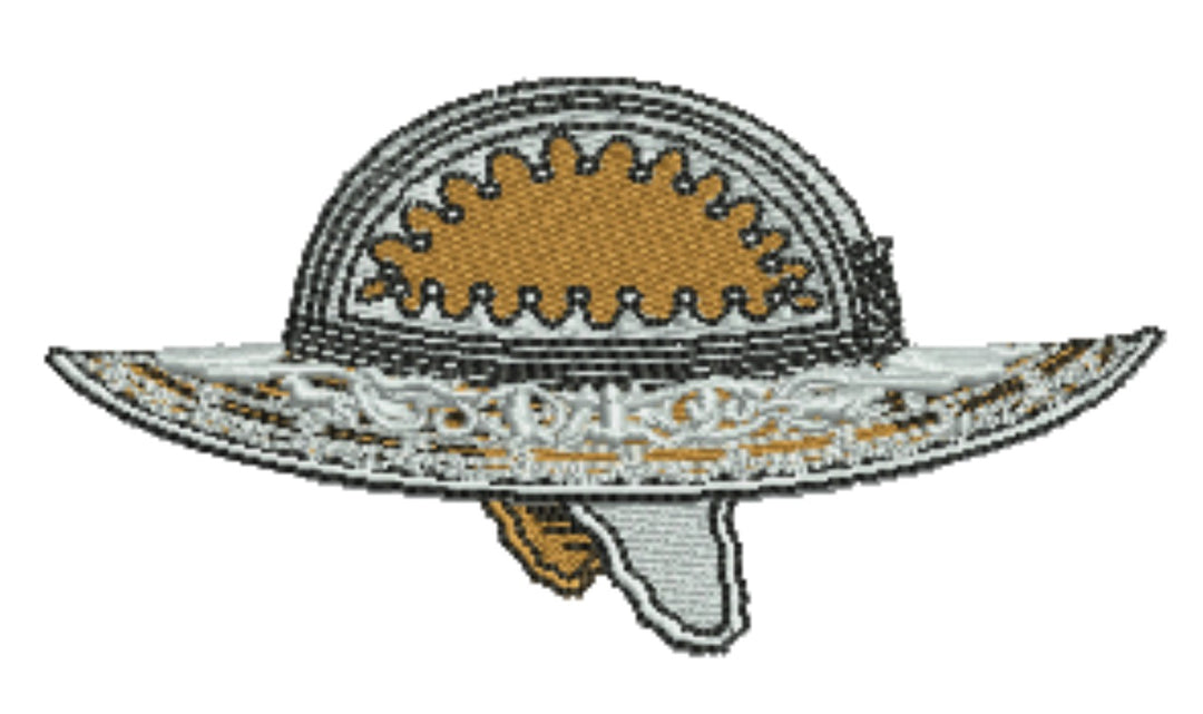 Warrior Helmets Patch — Viking &amp; Knight Embroidered Designs