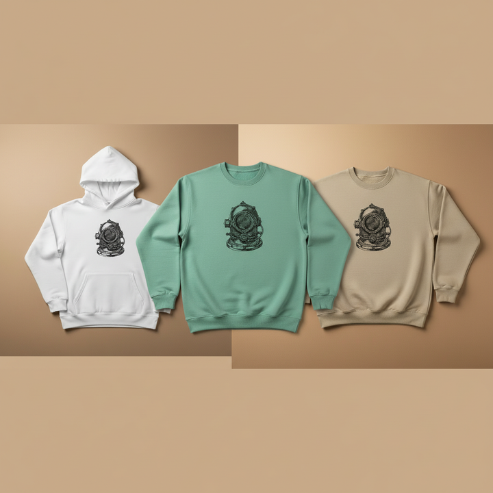 Helmet Collection — Premium Embroidered Hoodies &amp; Sweatshirts | Original EmbroMania Design