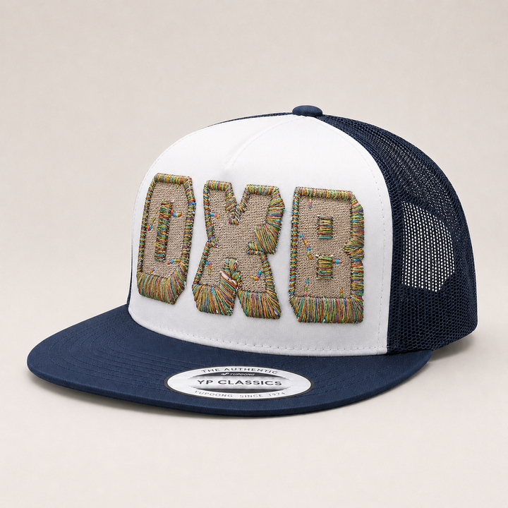 Trucker hat with colorful &