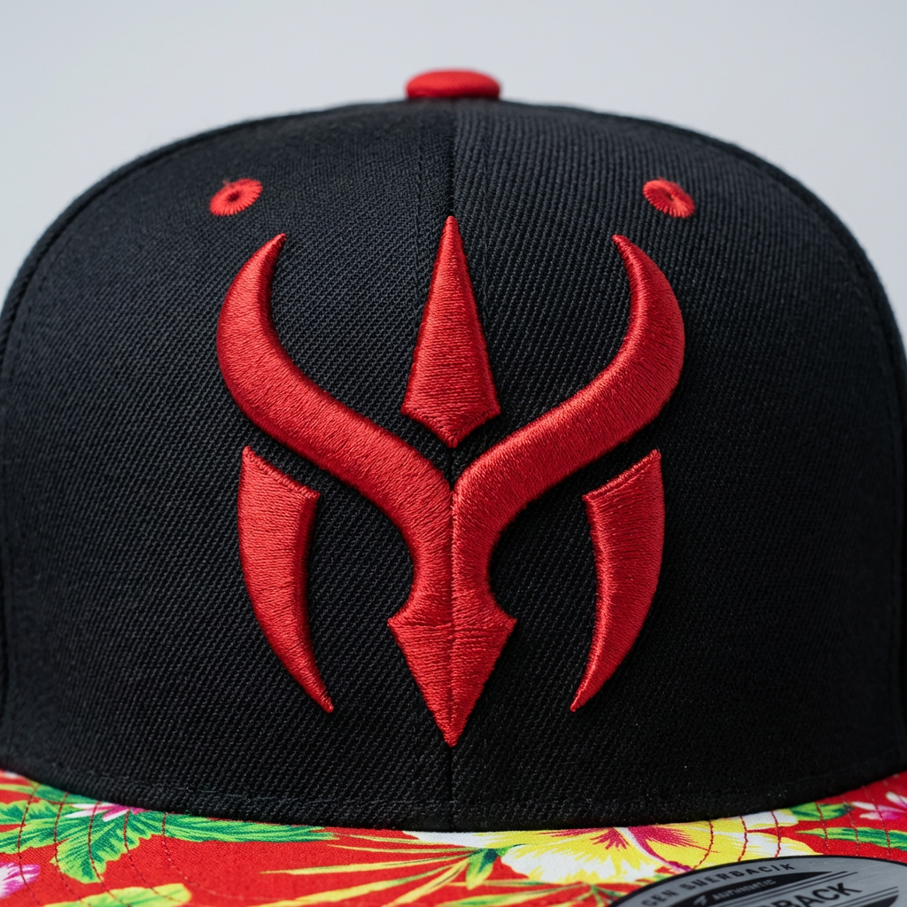 YP Classics 6089W Premium Wool‑Blend Snapback — Custom 3D Puff Embroidery | EmbroMania