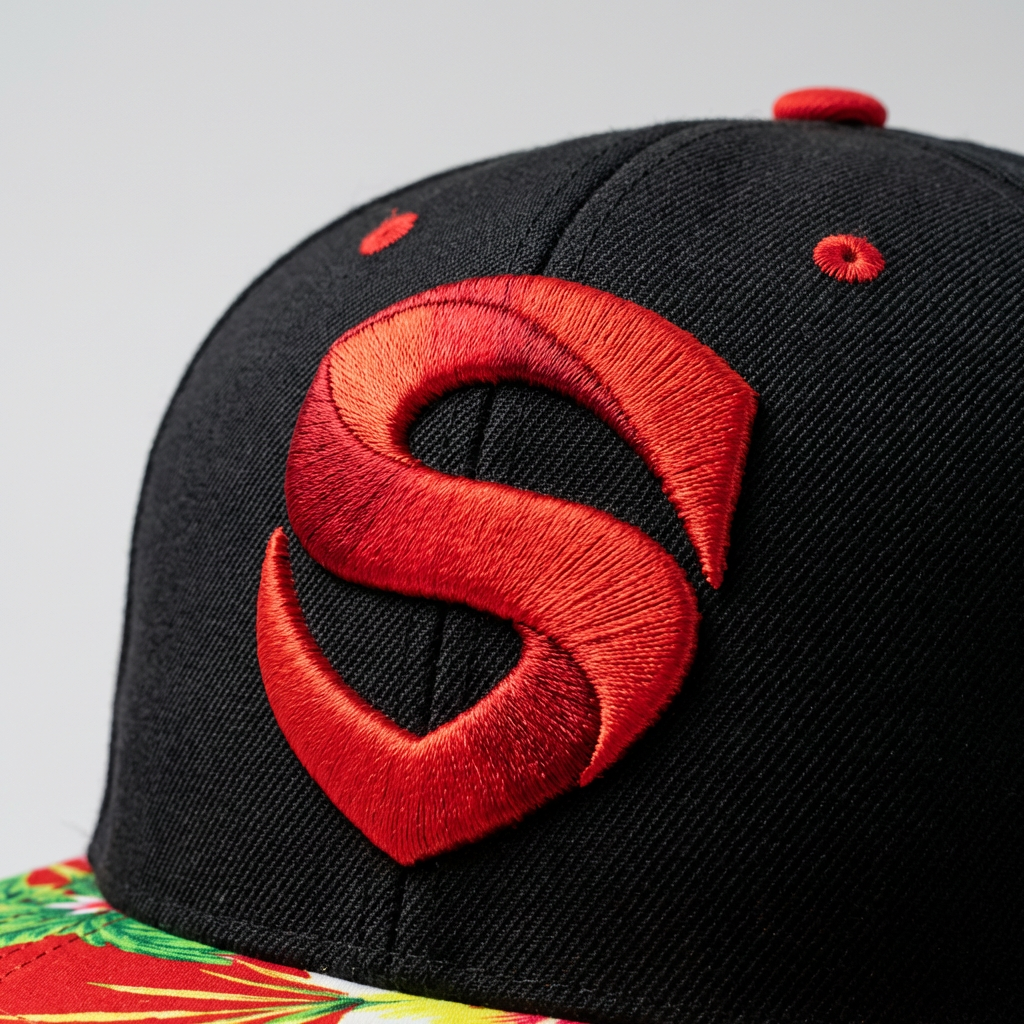 YP Classics 6089W Premium Wool‑Blend Snapback — Custom 3D Puff Embroidery | EmbroMania