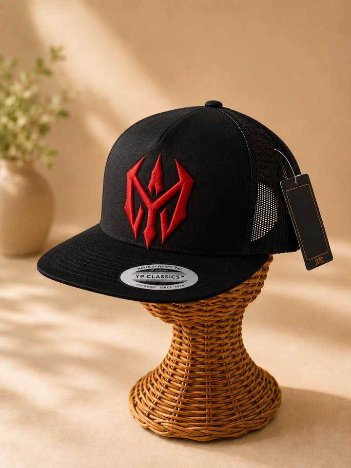 Nightblade Sigil — 3D Puff Cap | EmbroMania