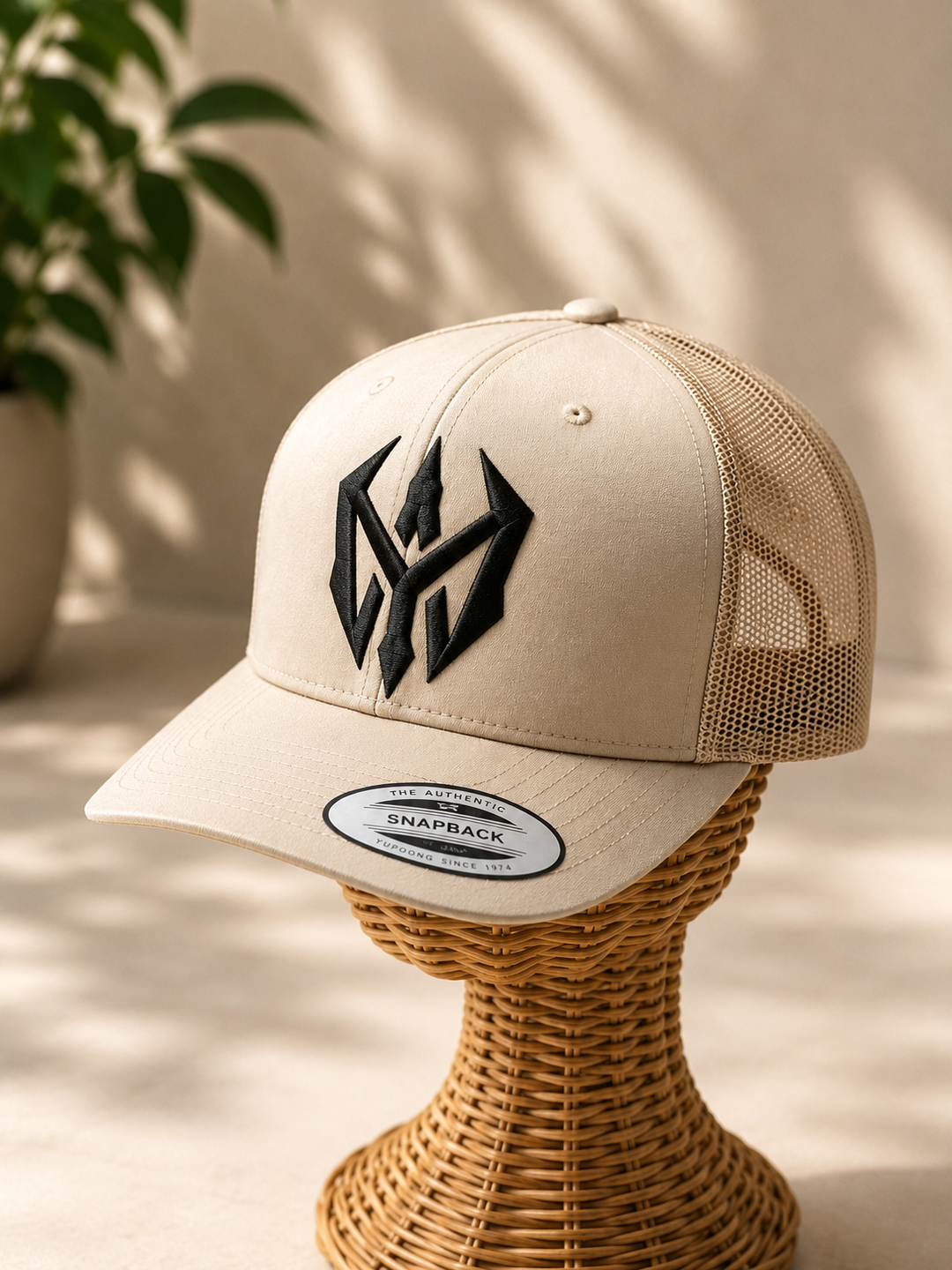 Nightblade Sigil — 3D Puff Cap | EmbroMania