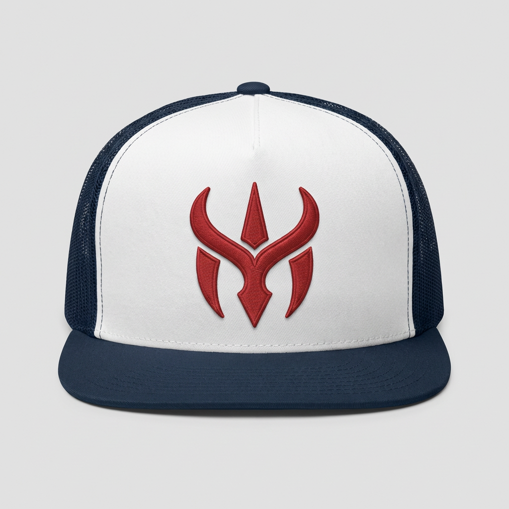 Ember Sigil — 3D Puff Flexfit Cap | EmbroMania