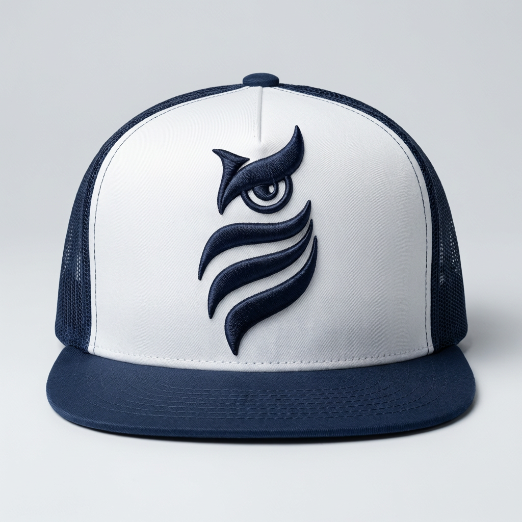 Ember Sigil — 3D Puff Flexfit Cap | EmbroMania