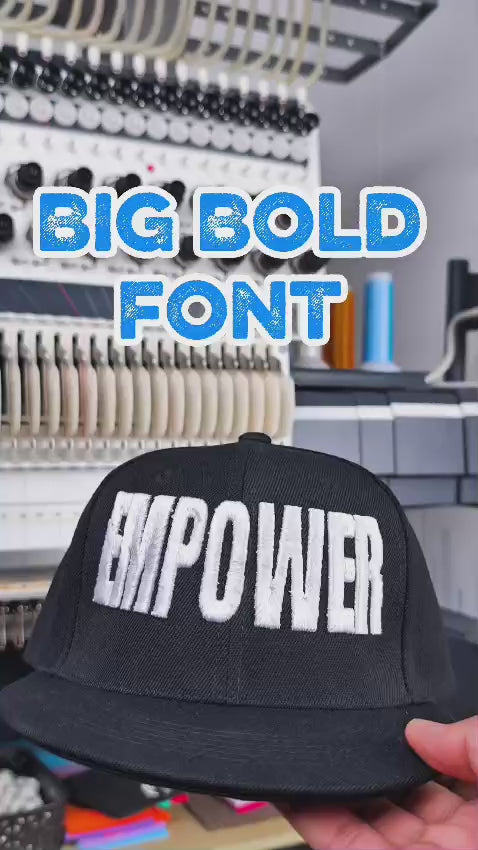 Big Bold 3D Puff