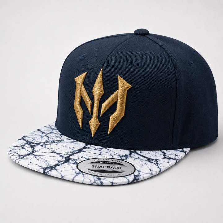 Trident Reign — 3D Puff Cap | EmbroMania