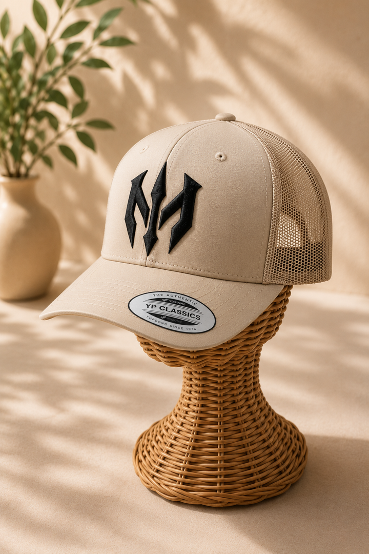Trident Reign — 3D Puff Cap | EmbroMania