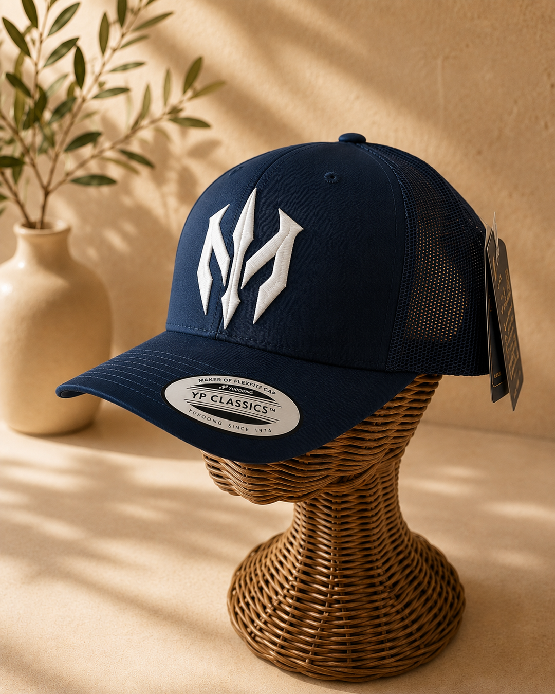 Trident Reign — 3D Puff Cap | EmbroMania